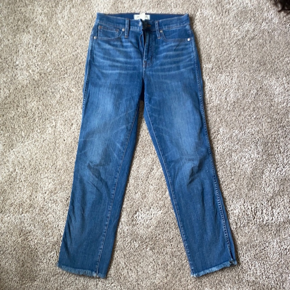 Madewell Stovepipe Jeans Size 25P